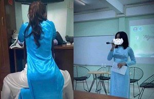 sex gái mông to Cô giáo Thanh Thảo dâm đãng gạ chịc nhau với học sinh